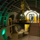 Illustration for article titled This Soviet Bunker Looks Like a Buried Alien Spaceship... with a Strip Club